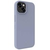 Evelatus Apple iPhone 15 Premium Magsafe Soft Touch Silikoninis dėklas Lavender Gray
