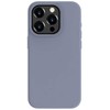 Evelatus Apple iPhone 15 Pro Max Premium Magsafe Soft Touch Silikoninis dėklas Lavender Gray