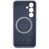 Evelatus Samsung Galaxy S24 Premium Magsafe Soft Touch Silikoninis dėklas Midnight Mėlyna