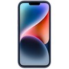 Evelatus Apple iPhone 14 Premium Magsafe Soft Touch Silikoninis dėklas Midnight Mėlyna