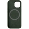 Evelatus Apple iPhone 15 Premium Magsafe Soft Touch Silikoninis dėklas Dark Olive