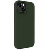 Evelatus Apple iPhone 15 Premium Magsafe Soft Touch Silikoninis dėklas Dark Olive