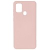 Evelatus Samsung Galaxy A21s Nano Silikoninis dėklas Soft Touch TPU rusvai gelsvas