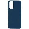 Evelatus Samsung Galaxy A03s Nano Silikoninis dėklas Soft Touch TPU Midnight Mėlyna