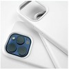 Dėklas Evelatus Premium Mīksta pieskāriena silikona aizmugures maks-apvalks priekš iPhone 15 Pro Balta