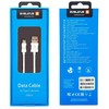Evelatus TPC0 Izturīgs TPE USB uz USB-C (Type-C) Universāls Ātrs 3.1A Uzlādes kabelis 1m Balta