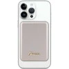 Guess Powerbank indukcinis 15W GUPBM5ALGSGD 5000mAh aukso spalvos MagSafe Metal Script Logo