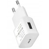 iLike ITC01 USB 1A Ligzdas Universāls lādētājs visām mobīlajām un Mājas elektronikas ierīcēm 4.7-5.2V Balts