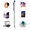 iLike PN1 Universāls 2in1 kapacitīvo ekrānu Stylus ar pildspalvu (Mobilajiem telefoniem un Planšetdatoriem) Balta