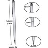 iLike PN1 Universāls 2in1 kapacitīvo ekrānu Stylus ar pildspalvu (Mobilajiem telefoniem un Planšetdatoriem) Sudrabains