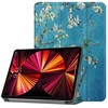 iLike Tri-Fold Plāns Eko-Ādas Statīva Maks Huawei MatePad SE 10.1'' (2022) Ags3K-W20 / Ags3K-AL20 Sakura