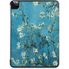 iLike Tri-Fold Plāns Eko-Ādas Statīva Maks Huawei MatePad SE 10.1'' (2022) Ags3K-W20 / Ags3K-AL20 Sakura