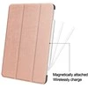 iLike Galaxy Tab S9 Ultra 14.6 Tri-Fold Eco-Leather Stand Case Rose Gold