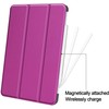Dėklas na tablet iLike Galaxy Tab S8 Plus 12.4 Tri-Fold Eco*Leather Stand Case Violetinė