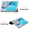 Dėklas na tablet iLike iLike Galaxy Tab A9 8.7 X110 Tri-Fold Eco-Leather Stand Case Violetinė