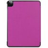 iLike Galaxy Tab S9 FE Tri-Fold Eco-Leather Stand Case Violetinė