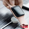 iWear CH3 Universal / Apple Watch USB 1m Smart Watch 3,5W belaidžio įkroviklio kilimėlis Baltas