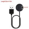 Išmanusis laikrodis iWear CH5 Universāls USB 30cm Vada savienojuma lādētājs 2-pin apaļš 37mm magnētisks