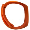 iLike iWear universalus silikoninis dirželis išmaniųjų apyrankių modeliams – SM6 SM7 SM8 (18x250mm) Oranžinė