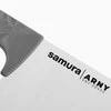 Samura Arny Asian Kitchen hatchet peilis 209mm AUS-8 Gray TPE Gray comfort handle HRC 59