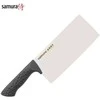 Samura Arny Asian Kitchen hatchet peilis 209mm AUS-8 Gray TPE Gray comfort handle HRC 59
