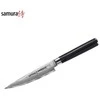 Samura DAMASCUS Universalus virtuvinis peilis 125 mm iš AUS 10 Damasko plieno 61 HRC (67 sluoksniai)