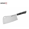 Samura HARAKIRI universalus virtuvės kirvis 7,1"/180mm 59 HRC su juoda rankena