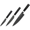 Samura MO-V Stonewash Set 3x universalūs peiliai (Chefs, Univesal, Paring) iš AUS 8 japoniško plieno 59 HRC
