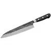 Samura Pro-S Lunar Kitchen Grand Chef's peilis 241mm Hammered Damascus Japan steel 61 HRC