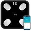 Airi CP B2 Glass Bluetooth išmaniosios svarstyklės juodos