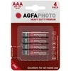 AgfaPhoto Heavy Duty Elementai, AAA, R3, 4 vnt