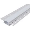 Avide įleidžiamas aliuminio U profilis 61x14mm su matiniu dangteliu, 1m