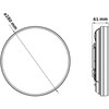Avide lauko šviestuvas Uranus 18/24W 4000K 2400lm IP54 su jutikliu