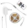 Avide LED COB juosta 16W 24V 3000K su pultu, 2m
