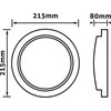 Avide LED lauko šviestuvas Titania-R 14W 4000K 1400lm IP54