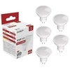 Avide LED lemputė 6W GU5.3 12V 3000K 5vnt