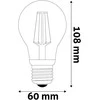 Avide LED lemputė 7W E27 Half Mirror