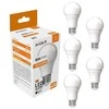 Avide LED lemputė 8W A60 E27 4000K 5vnt