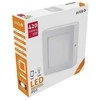 Avide LED Lubinis šviestuvas 6W 4000K Square ALU