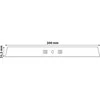 Avide LED Lubinis šviestuvas Alu 24W 4000K 2000lm