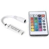 Avide LED RGB juostų valdiklis 72W 5-24V su IR pulteliu