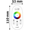 Avide LED RGB+W juostų valdiklis 288W 12-24V su RF pulteliu