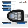 Avide LED stalinis šviestuvas Business 6W LCD odos imitacija baltas