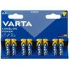 Elementai šarminiai Varta Longlife Power AA, 8 vnt
