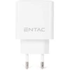 Entac greitas įkroviklis USB-A 18W baltas