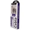 Entac kabelis USB-A - Lightning 1.5m 2A 10W nailonas rudas