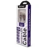 Entac kabelis USB-A - USB-C 1.5m 2A 10W nailonas rudas
