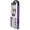 Entac kabelis USB-A - USB-C 1m 3A 15W nailonas juodas