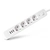 Entac prailgintuvas su įžeminimu 4lizdų+3USB 1.5 m 3680W