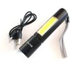 Įkraunamas žibintas Entac 3W XPE+2W COB